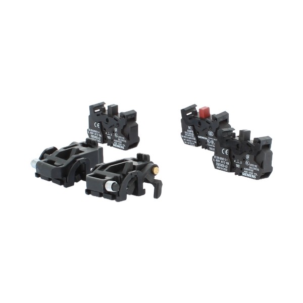 Kit de contacts auxiliaires Siemens 3VL94002AD00 // Alarme 2 HS (1 NO 1 NF) 1 AS (1 NO) N-SX-DX VL160X-400